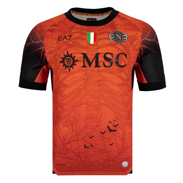 Thailande Maillot Naples Halloween 2025-26 Orange